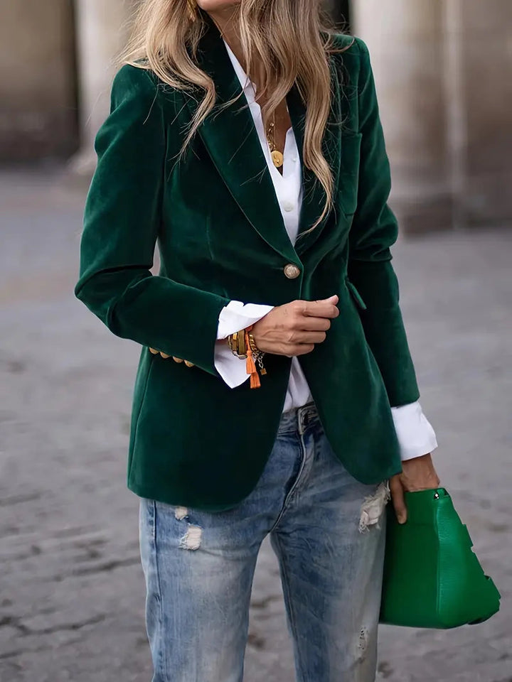 Laurel Crest™ | Elegant Velvet Blazer David Toronto
