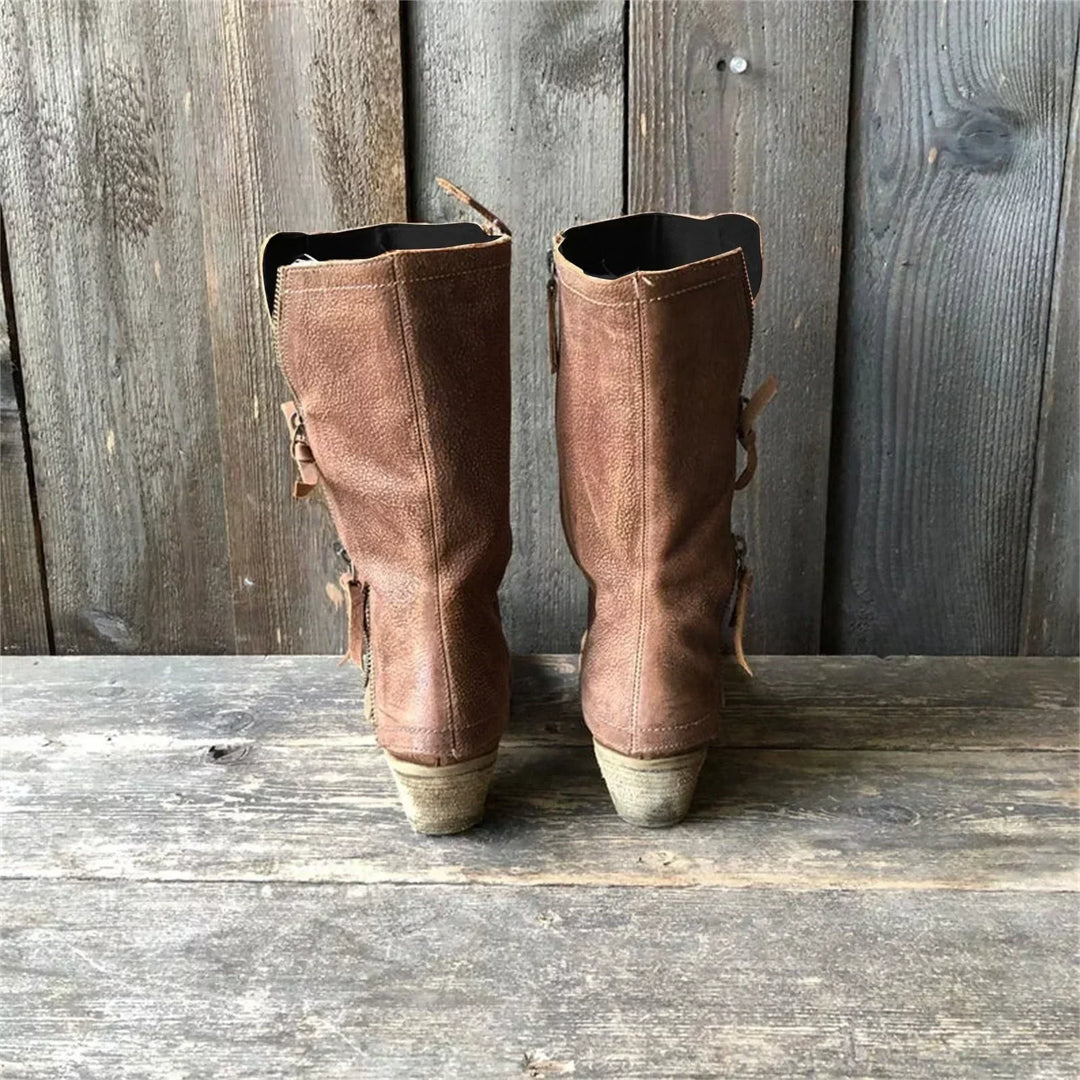 Linda™ - Wildwood Leather Boots Amy & Eve