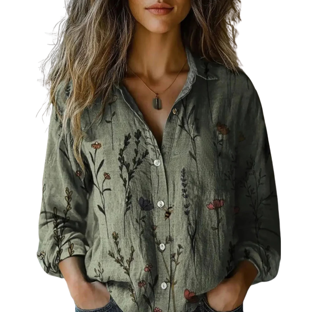 Olivia&Grace™ | Delphine - Vintage Blouse Olivia&Grace