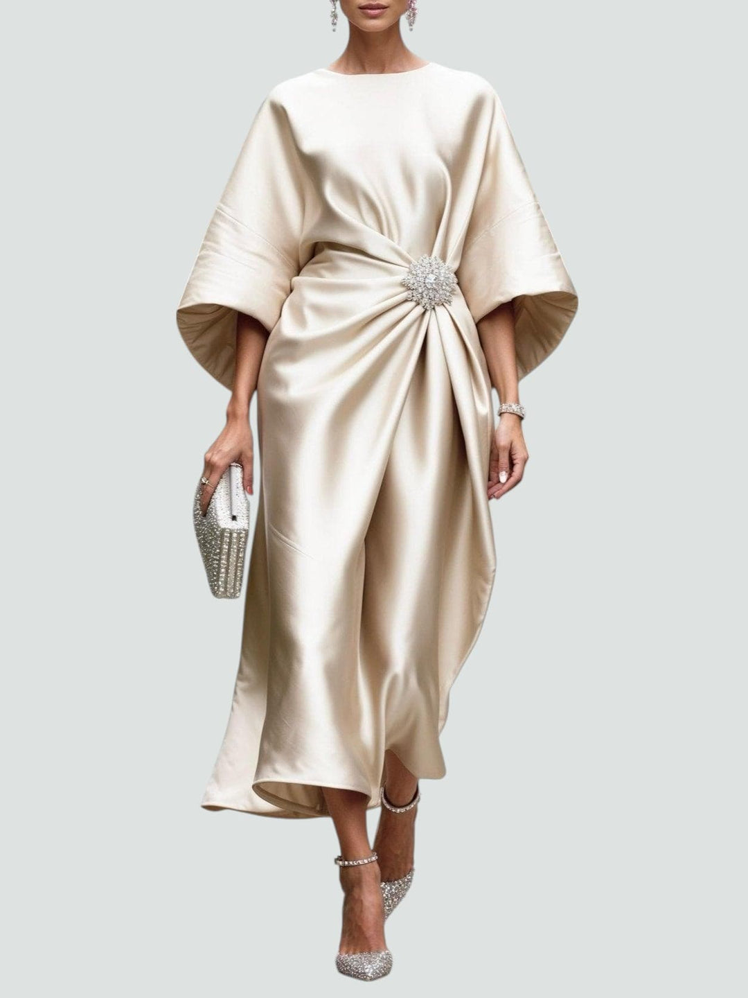 Estelle™ – CLASSIC FULL-LENGTH DRESS WITH RADIANT ALLURE Eliva DE