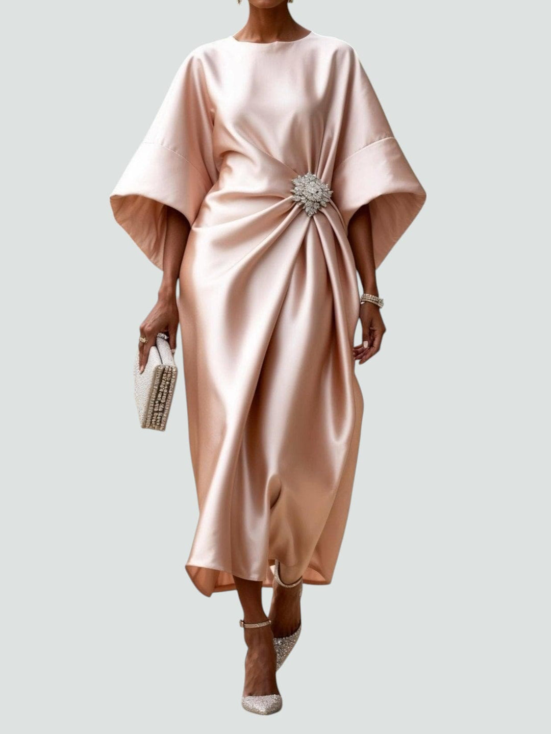 Estelle™ – CLASSIC FULL-LENGTH DRESS WITH RADIANT ALLURE Eliva DE