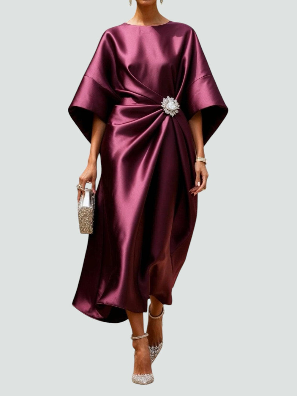 Estelle™ – CLASSIC FULL-LENGTH DRESS WITH RADIANT ALLURE Eliva DE