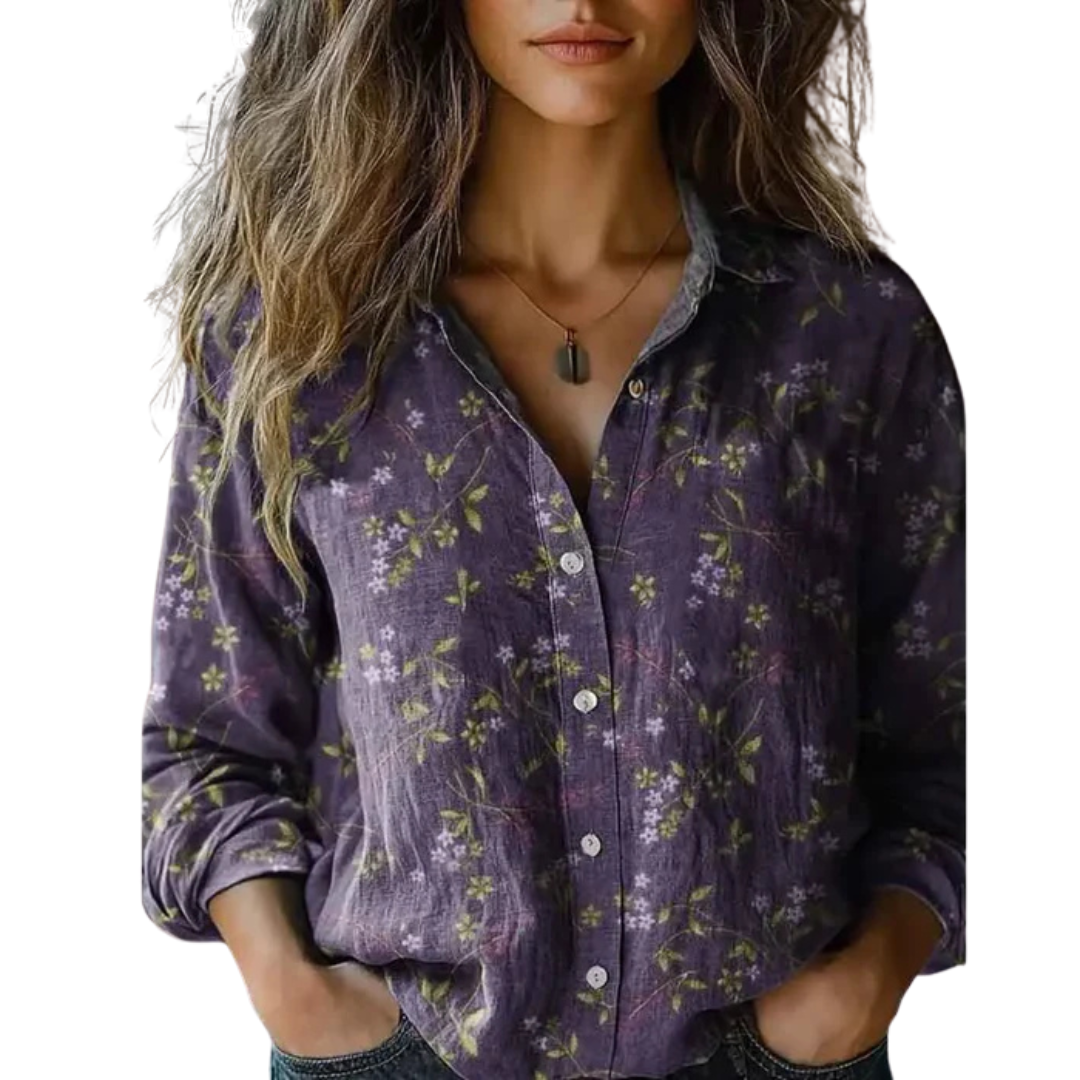 Olivia&Grace™ | Noémie - Vintage Blouse Olivia&Grace