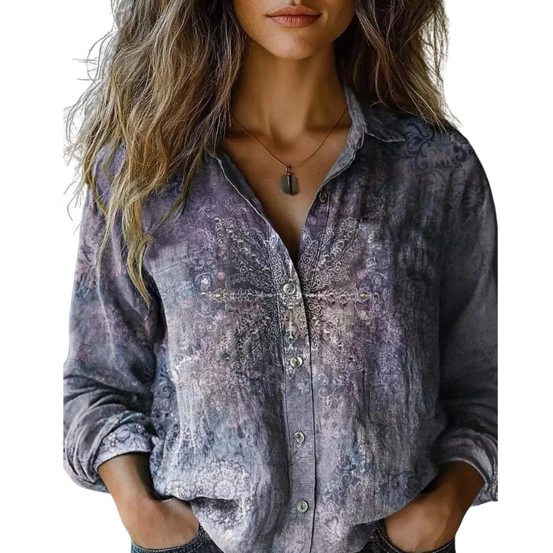 Olivia&Grace™ | Sylvie - Vintage Blouse Olivia&Grace