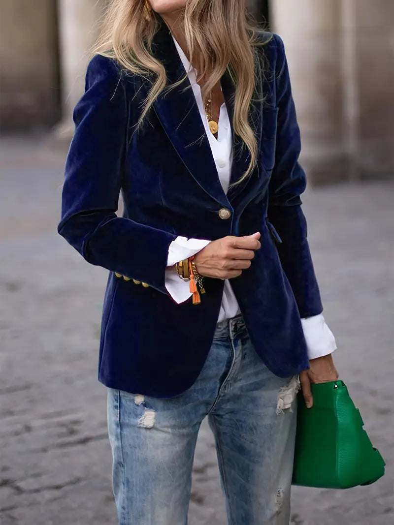 Laurel Crest™ | Elegant Velvet Blazer David Toronto