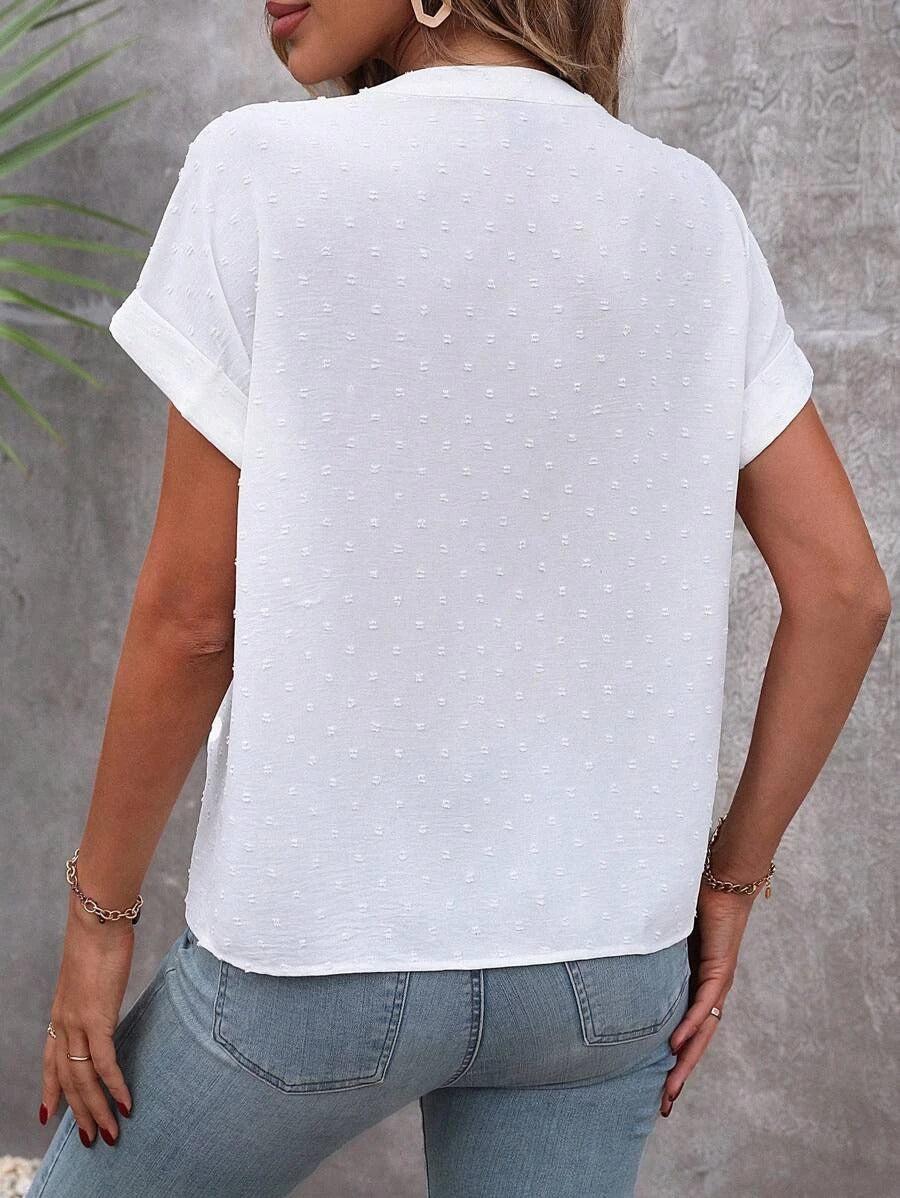 LAYLA™ - TIMELES WHITE EVERYDAY BLOUSE Sorella Boutique
