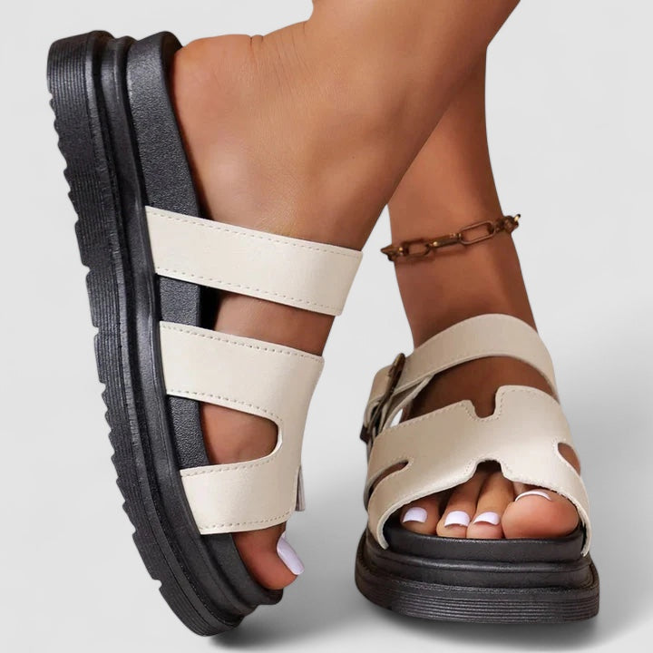 Noora™ | Amaris - Ortopediska sandaler med elegant design – Lyxig komfort i varje steg Noora Uppsala