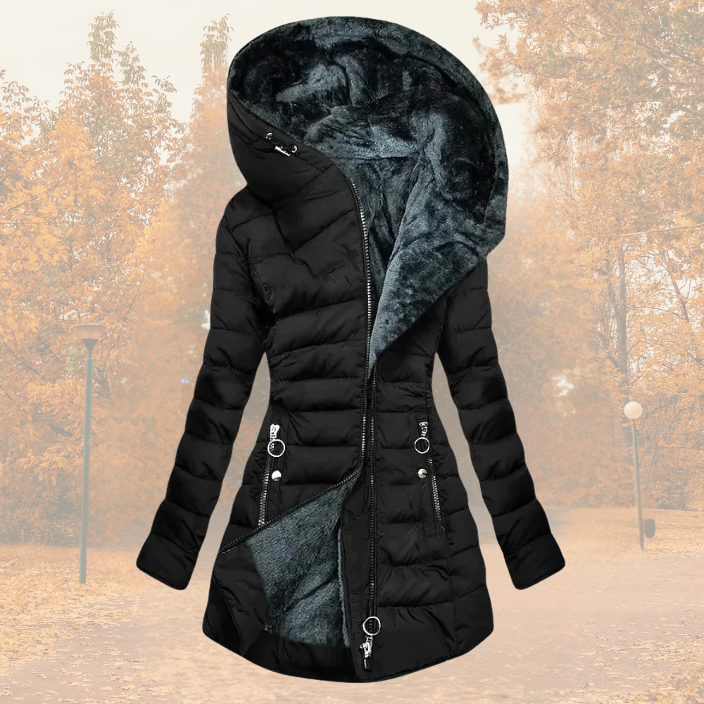 Sienna | Elegant Parka with Plush Lining Carver & Rose