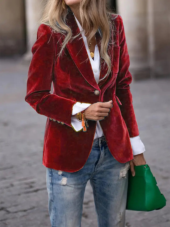 Laurel Crest™ | Elegant Velvet Blazer David Toronto