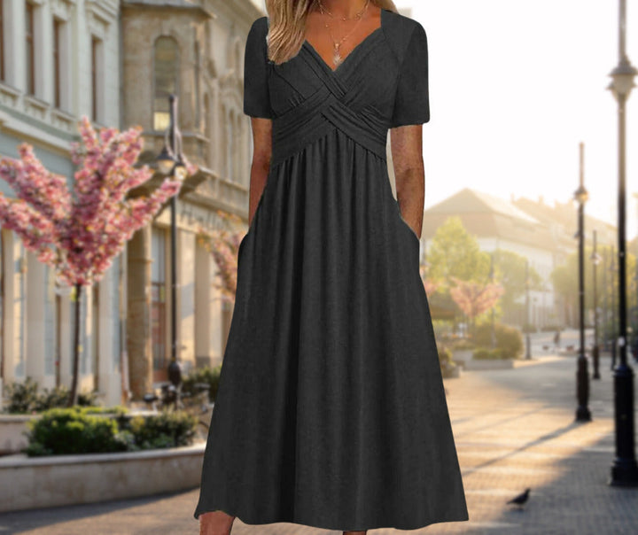 Claire | Elegant Dress with Tummy Coverage Chelsea's Finest