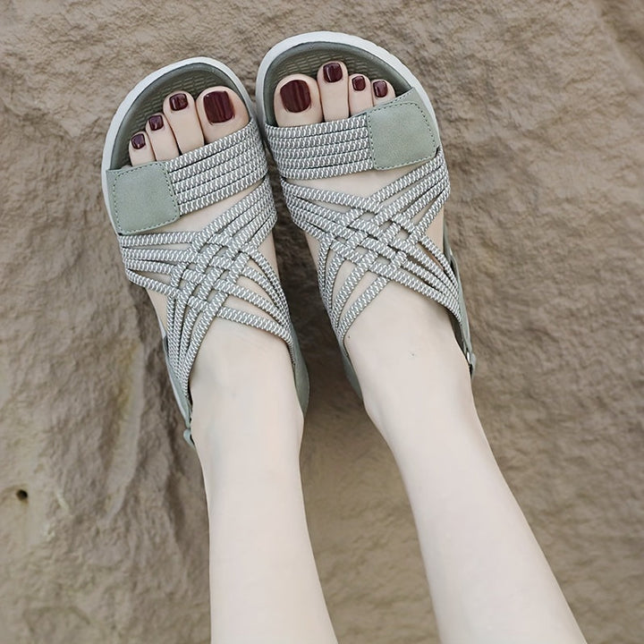 Monique™ orthopedische comfort sandalen Van der Poel Mode