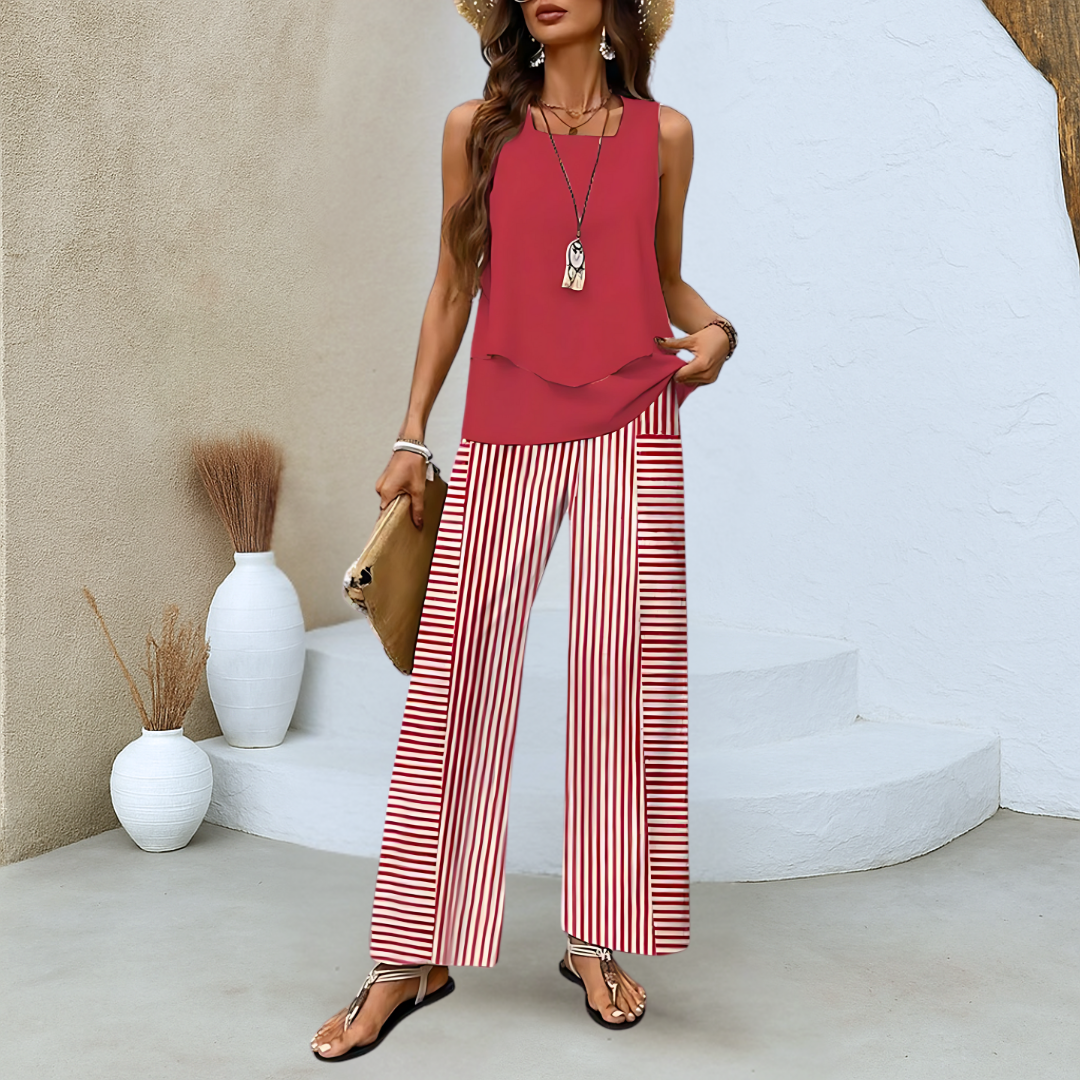 Isla™ | Chic Summer 2-Piece Set Van Gerwen Mode