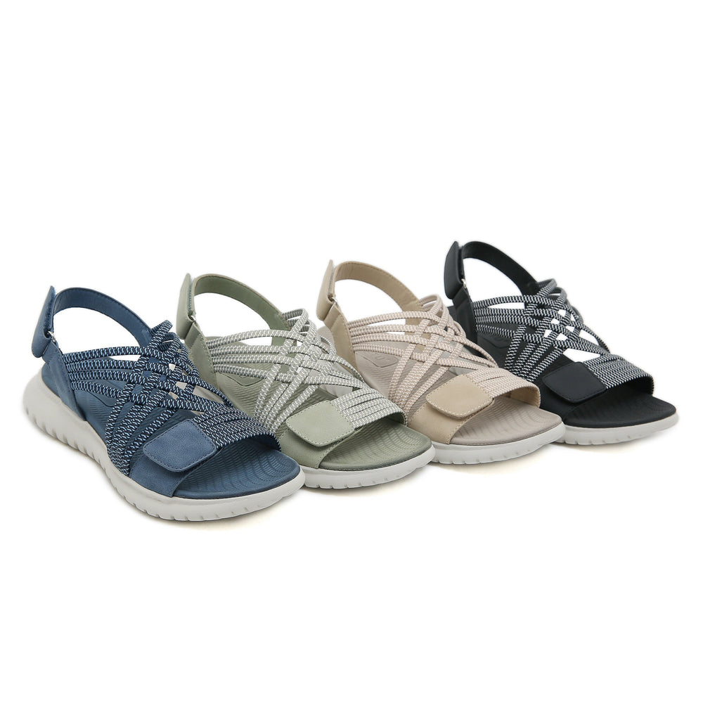 Monique™ orthopedische comfort sandalen Van der Poel Mode