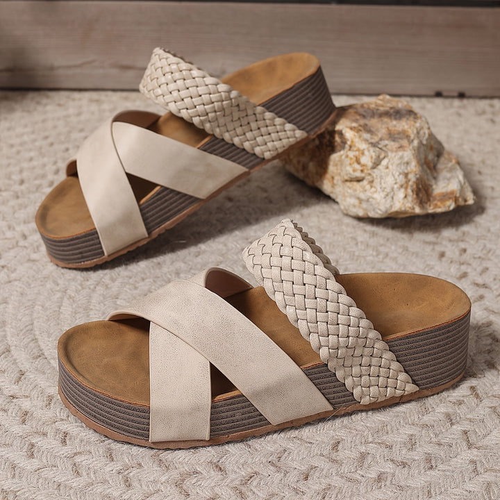 Mirelle™ Comfort Wedge Sandals Van Gerwen Mode
