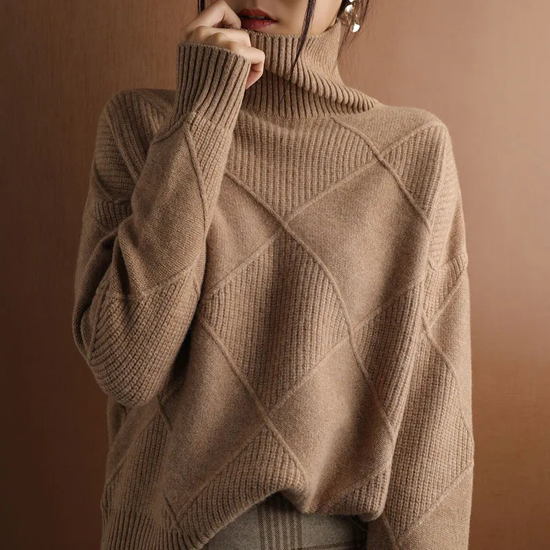 Chunky Turtleneck Sweater Jennifer & Jacob