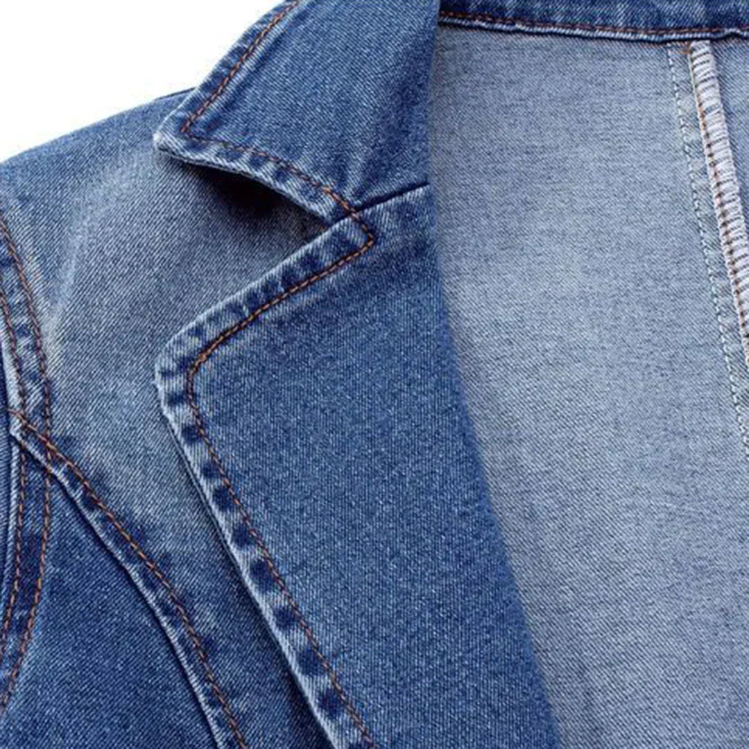 Meja - Stilren denimblazer Anna & Maja