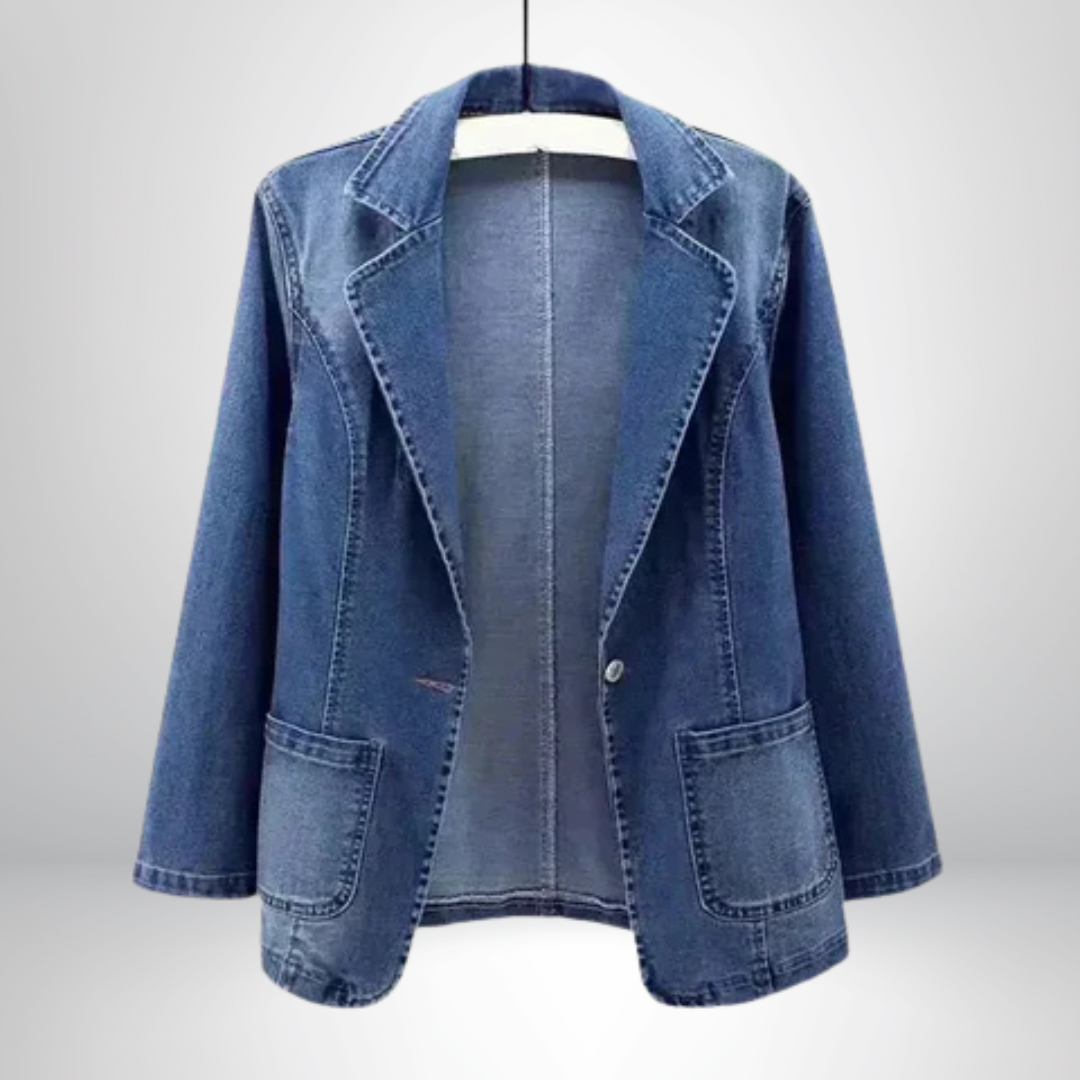 Meja - Stilren denimblazer Anna & Maja