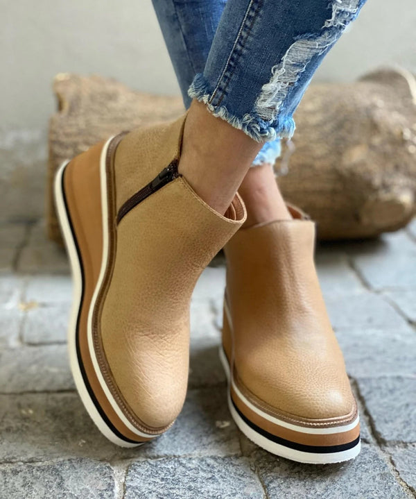 MapleStep™ | Elegant Waterproof Wedge Boots Mason & Rose