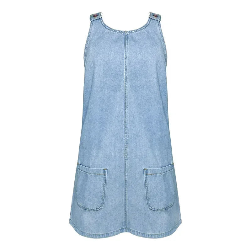 Mandy - Praktisk och lätt jeansklänning Anna & Maja