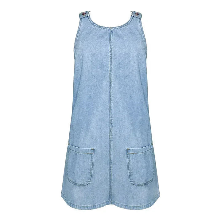 Mandy - Praktisk och lätt jeansklänning Anna & Maja