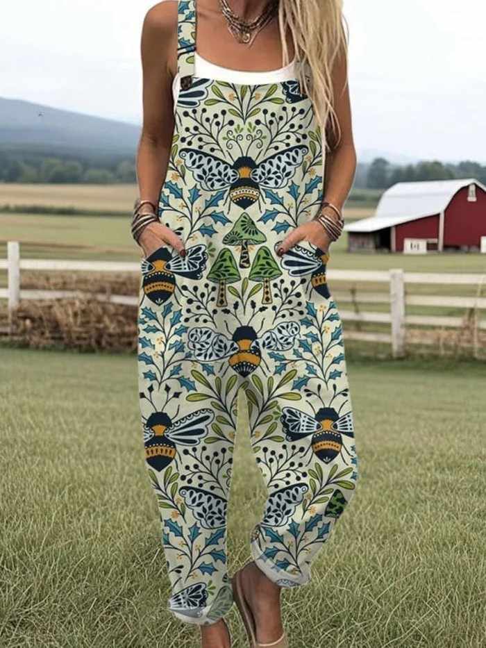 Marta | Künstlerischer Overall-Jumpsuit Bremer-boutique