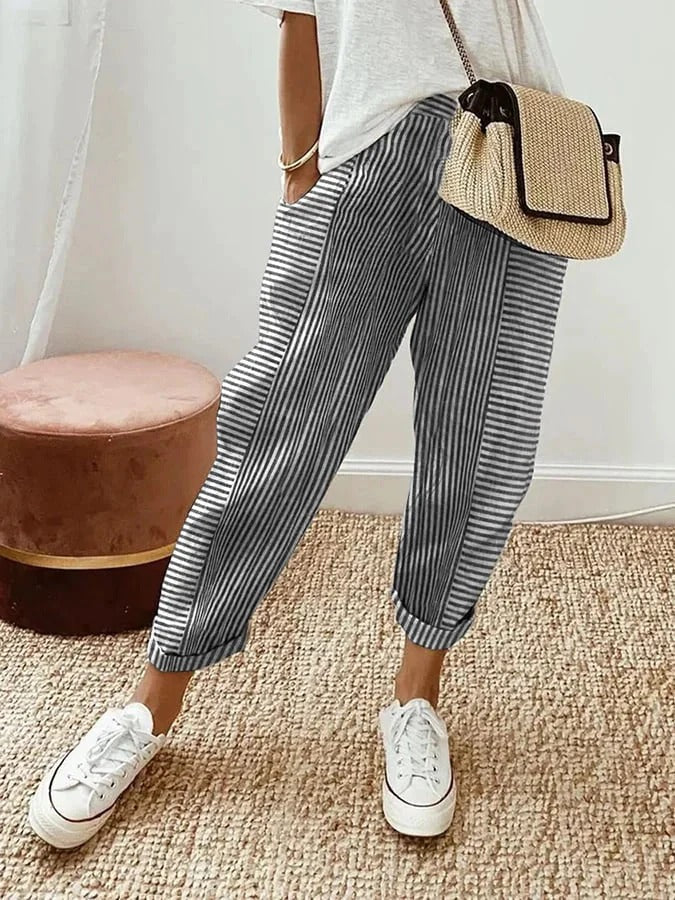 Lyra | Striped trousers Ella & Noah