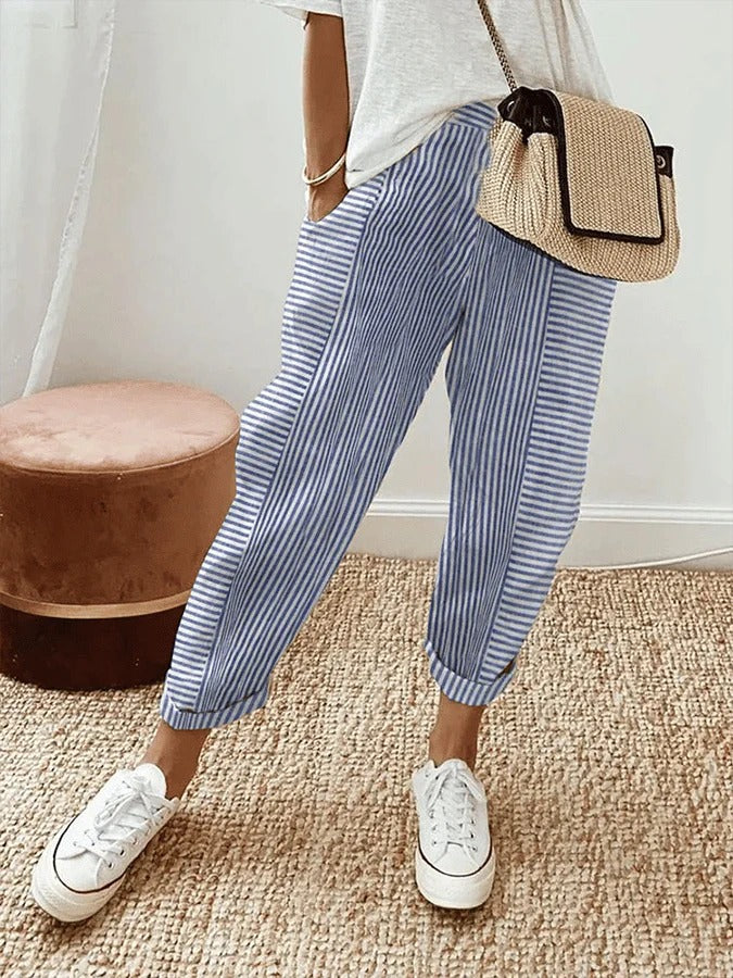 Lyra | Striped trousers Ella & Noah