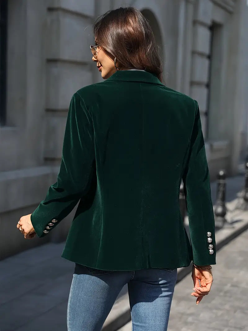 JULISSA | ELEGANT VELVET BLAZER David Toronto