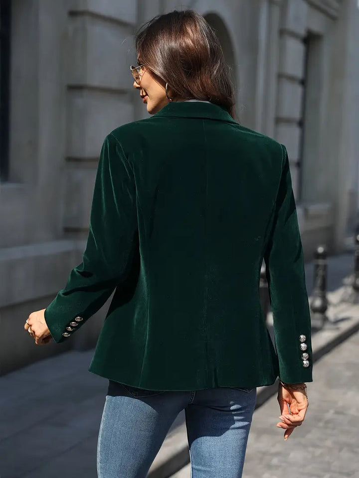 JULISSA | ELEGANT VELVET BLAZER David Toronto