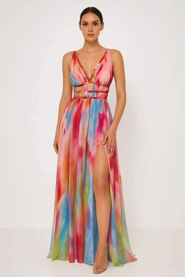 Sierra | Sunset Maxi Dress femmedunord.com