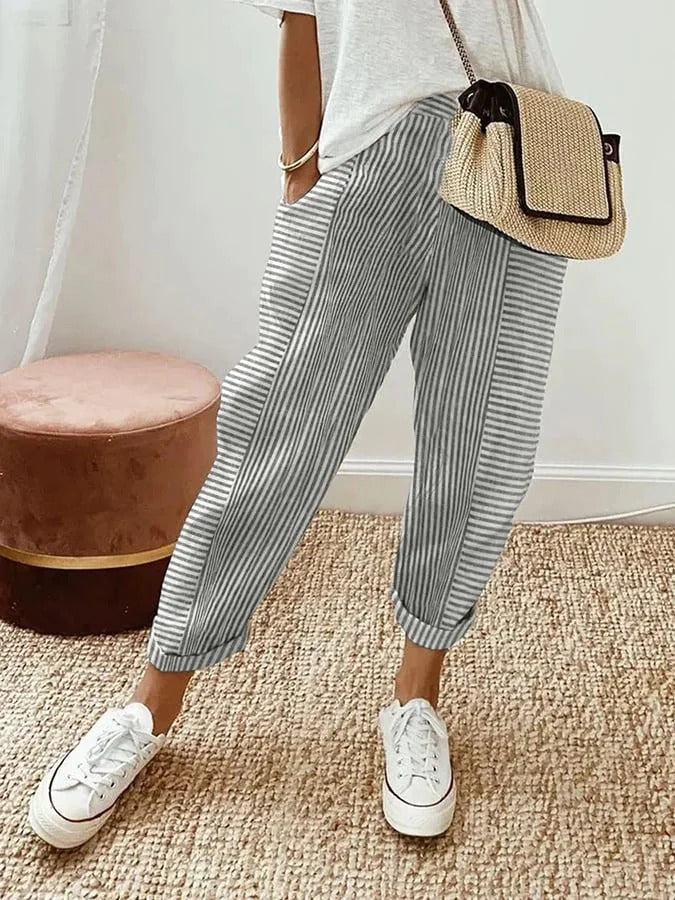 Lyra | Striped trousers Ella & Noah