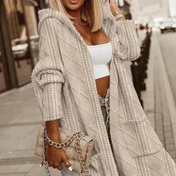 Johani | Extended Length Hooded Cardigan Mabel & Daisy