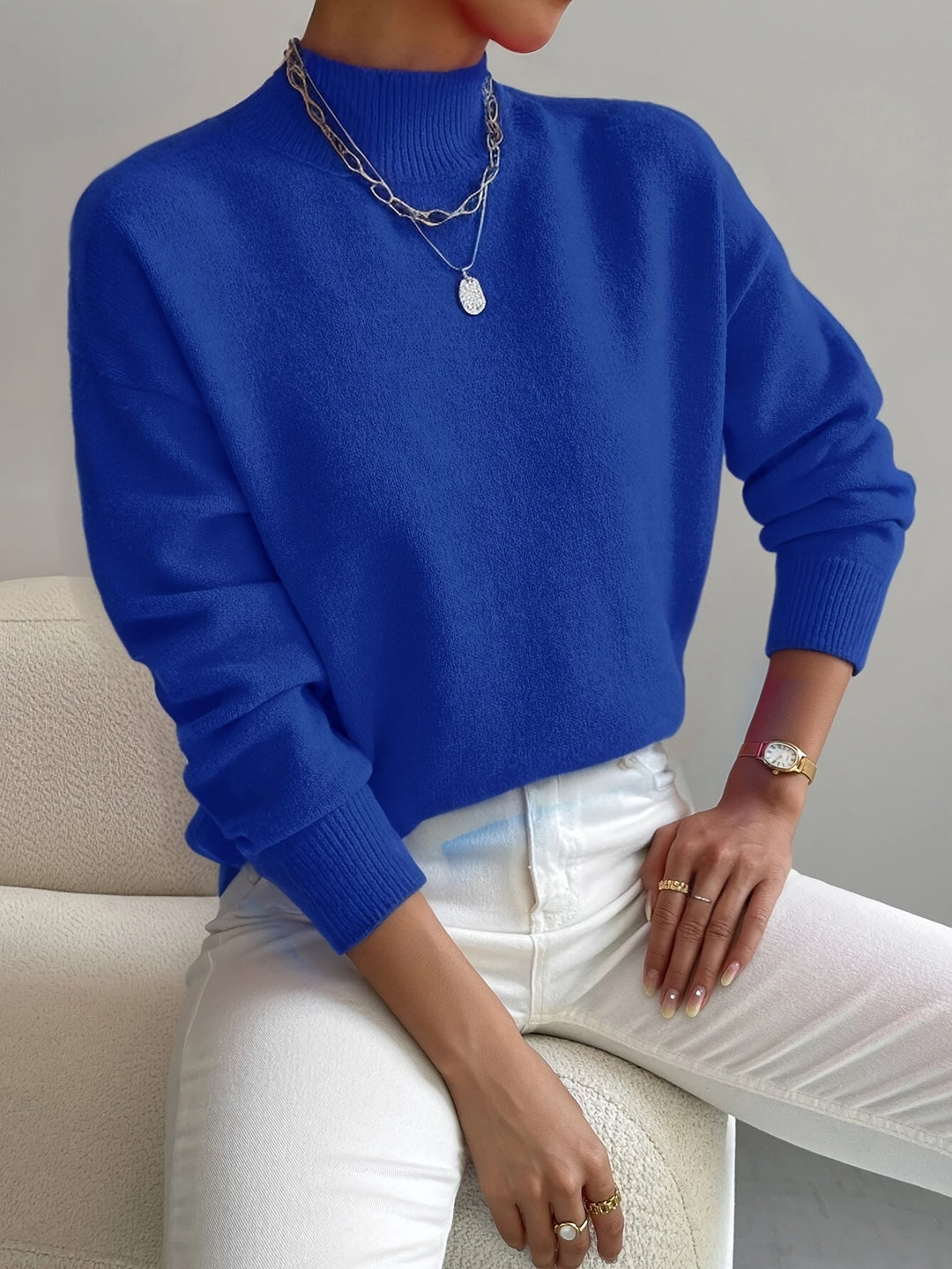 Yannie™ | Elegant warm Pullover .