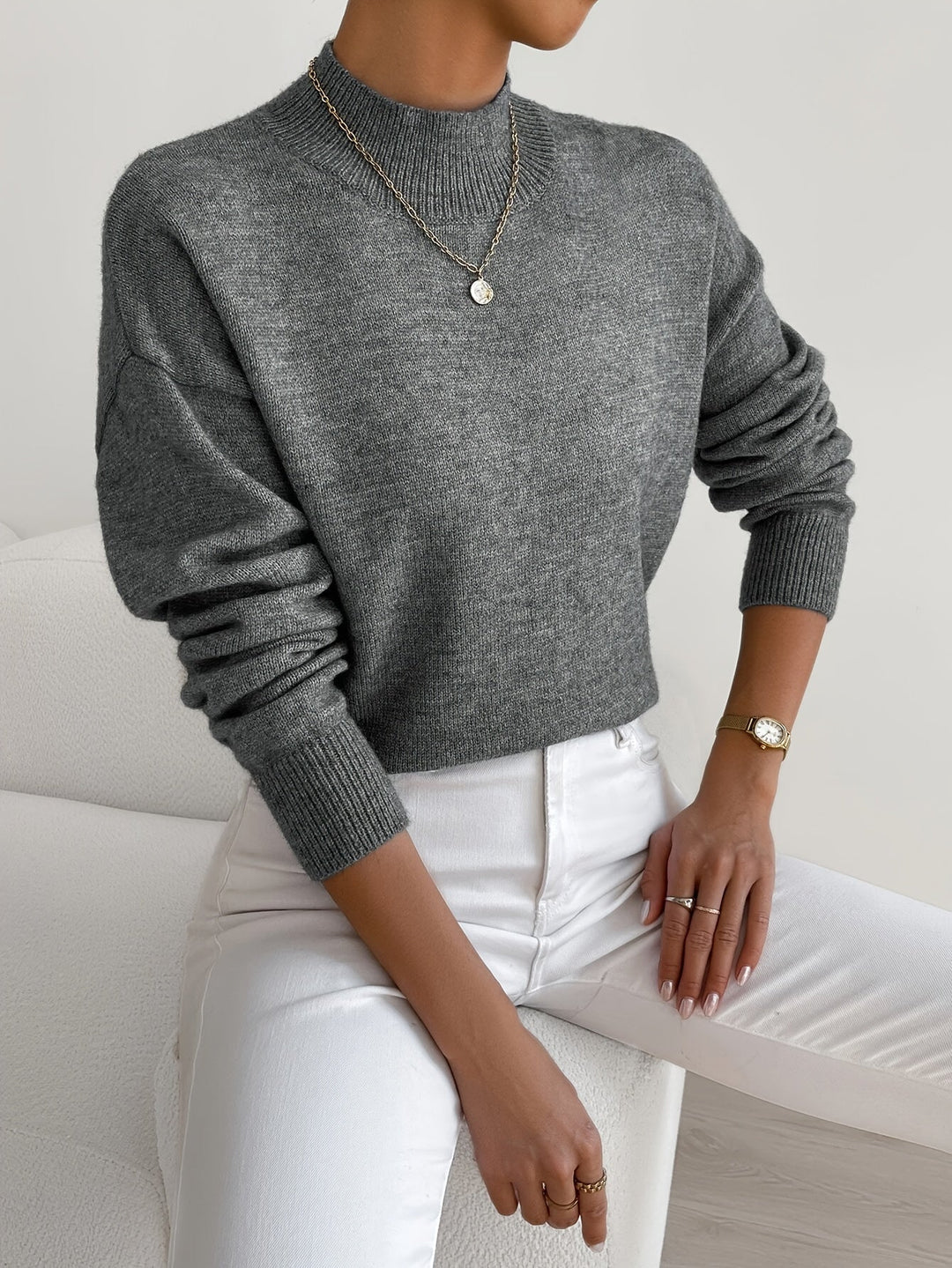 Yannie™ | Elegant warm Pullover .