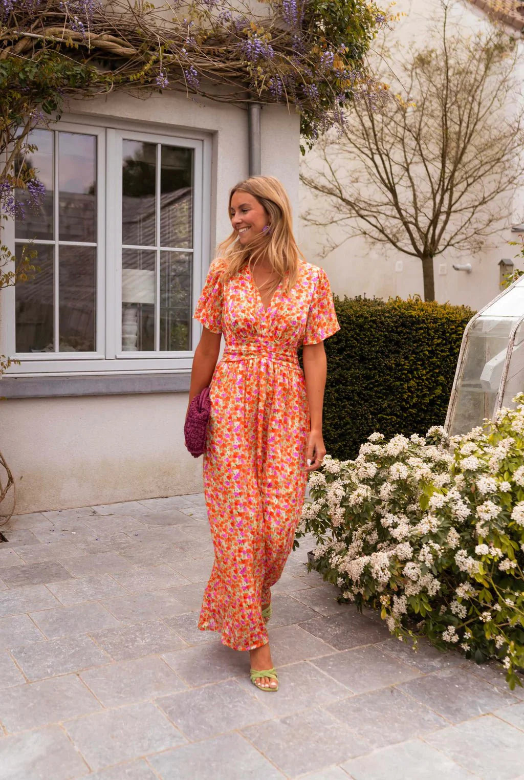 MAYA™ | Summer Bloom Maxi Dress femmedunord.com