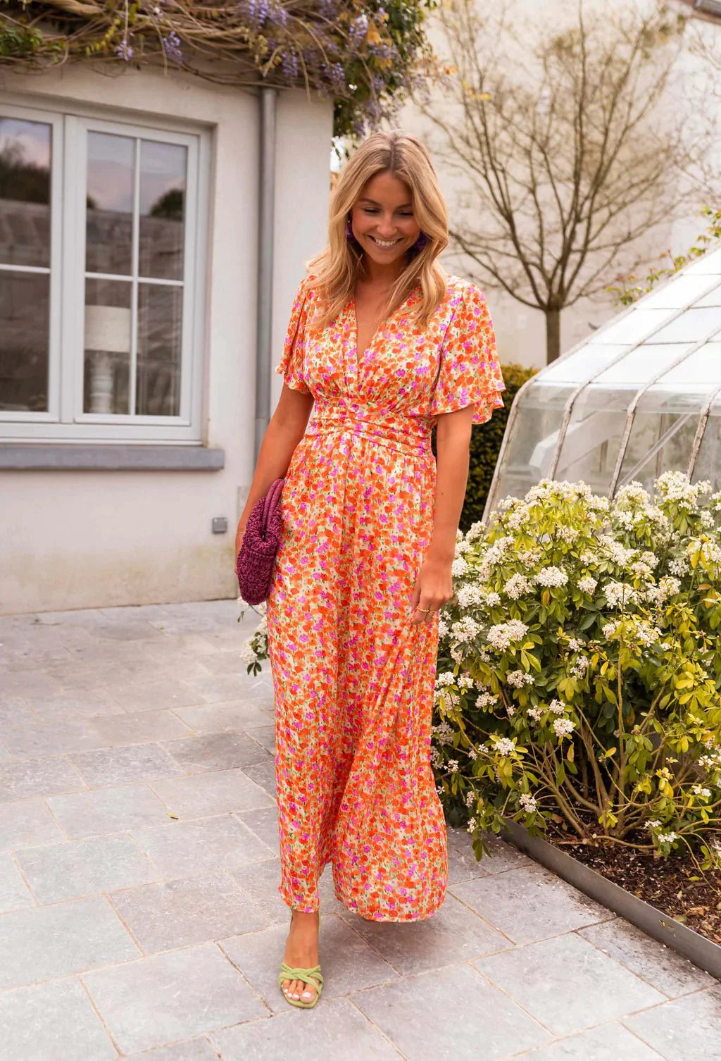 MAYA™ | Summer Bloom Maxi Dress femmedunord.com