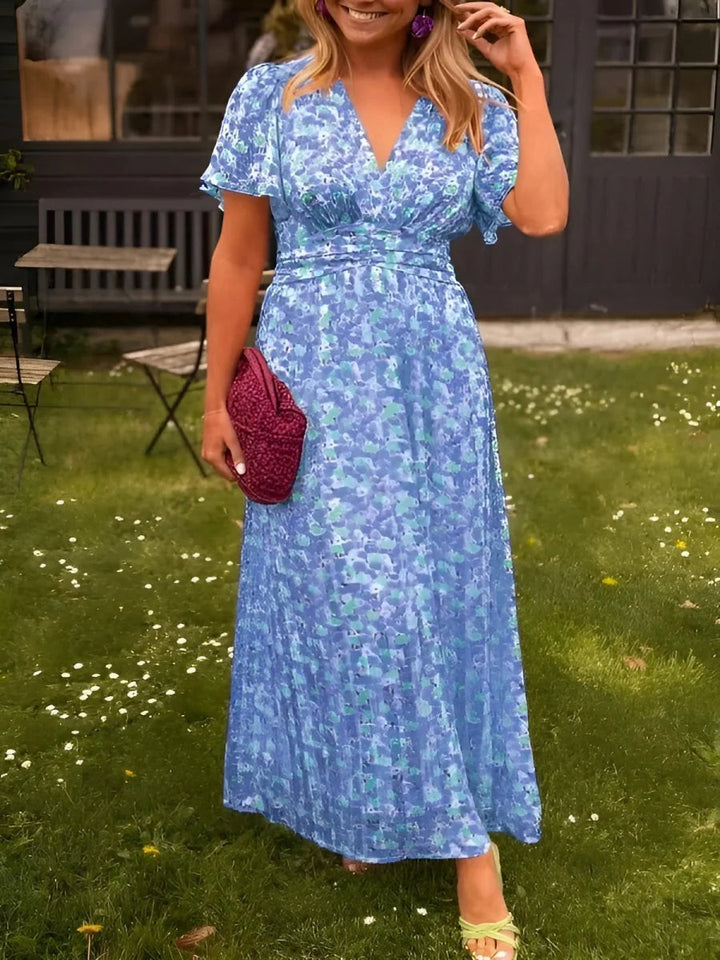 MAYA™ | Summer Bloom Maxi Dress femmedunord.com