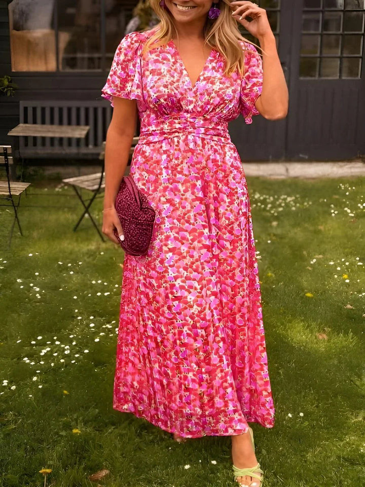 MAYA™ | Summer Bloom Maxi Dress femmedunord.com
