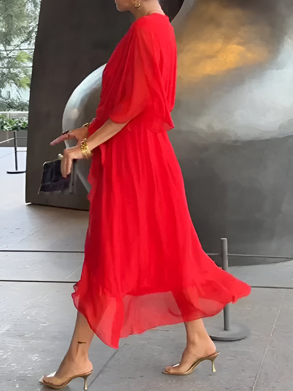 Claire™ | Tie-Waist Midi Dress Clara & Grey Hudson Valley