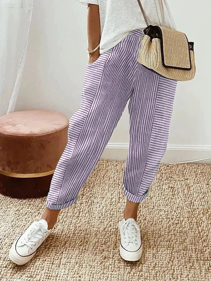 Lyra | Striped trousers Ella & Noah