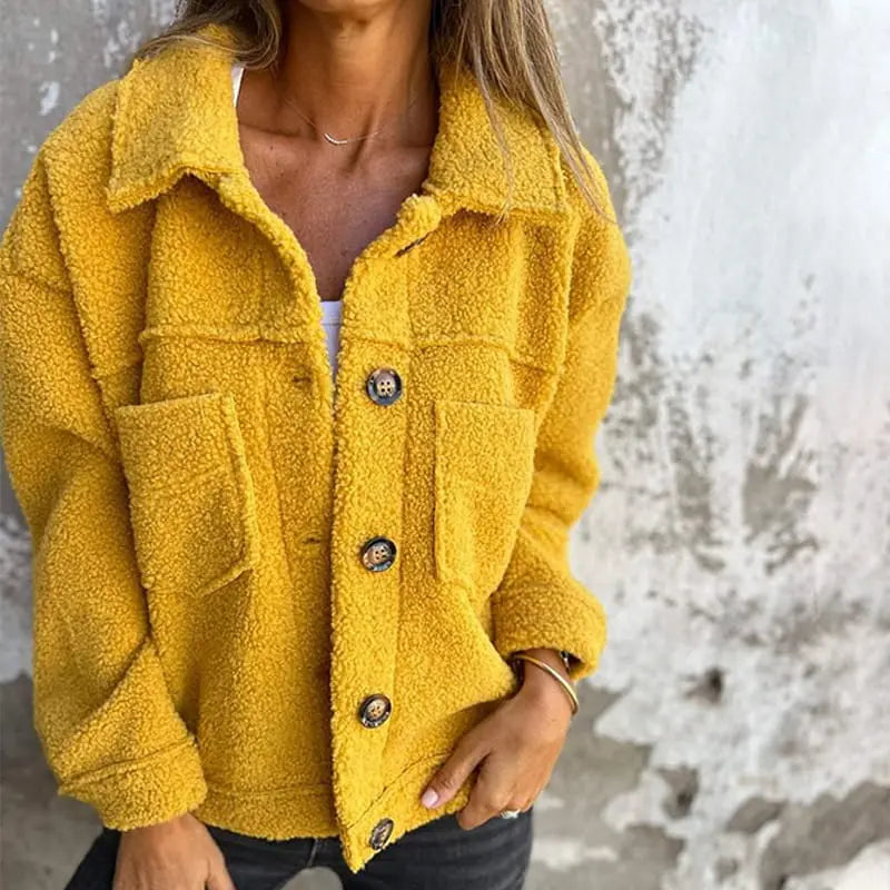 SOFIA | TEDDY FLEECE JACKET femmedunord.com